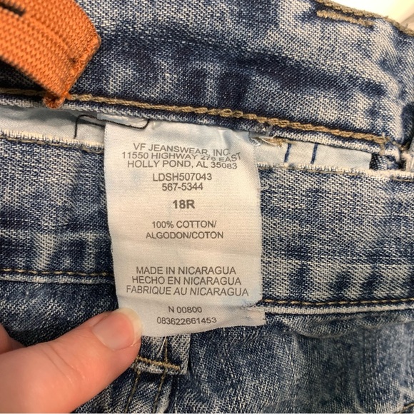 Vintage Lee kids carpenter jeans, 18R - Picture 4 of 9